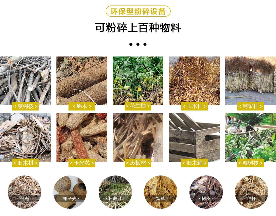 木屑粉碎機(jī)應(yīng)用物料 木屑粉碎機(jī)應(yīng)用物料