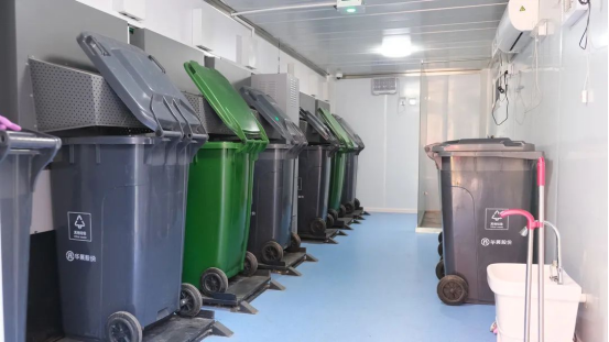 華展貓先生，智能垃圾分類收集房，垃圾房廠家，垃圾屋定制