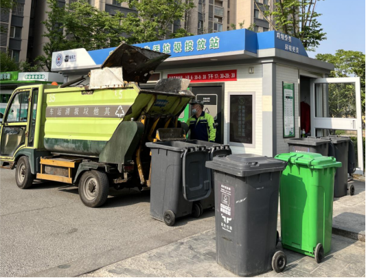 智能垃圾分類房，定時定點垃圾收集點 廠家定制