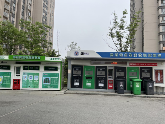 貓先生垃圾分類設(shè)備廠家，智能垃圾房，小區(qū)垃圾分類點建設(shè)