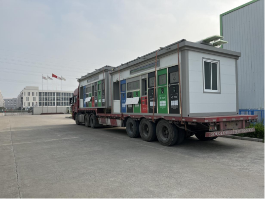 貓先生垃圾分類設(shè)備廠家，智能垃圾房，小區(qū)垃圾分類點建設(shè)