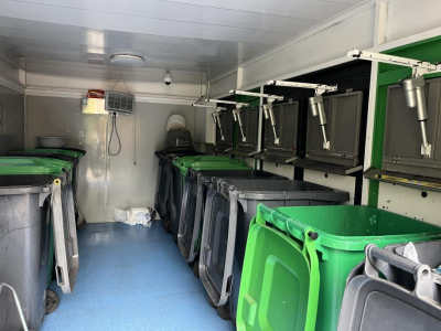 貓先生智能垃圾房，社區(qū)垃圾分類收集點(diǎn)，小區(qū)分類站廠家