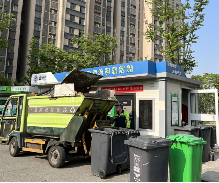 貓先生智能垃圾房，社區(qū)垃圾分類站，小區(qū)垃圾集中投放點(diǎn)生產(chǎn)廠家