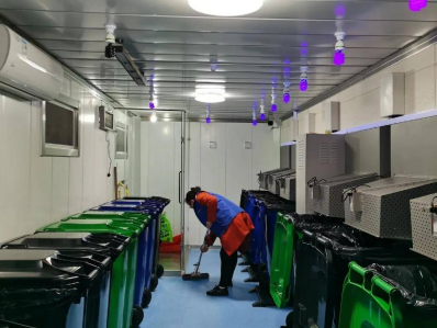 貓先生智能垃圾房，社區(qū)垃圾分類站，小區(qū)垃圾集中投放點(diǎn)生產(chǎn)廠家