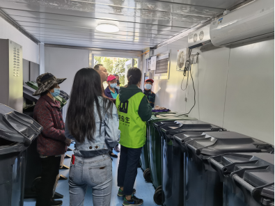 貓先生智能垃圾分類房，社區(qū)垃圾分類收集點(diǎn)，生活垃圾投放房生產(chǎn)廠家