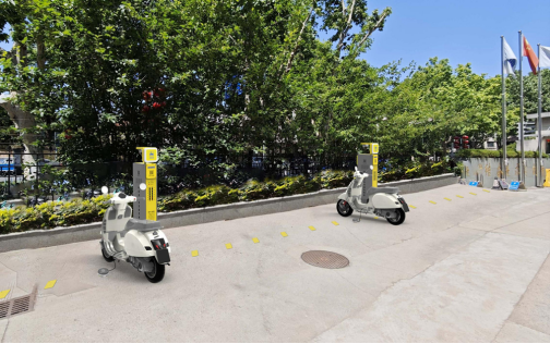 電單車充電樁，智能無(wú)線充電樁，智能掃碼電動(dòng)自行車充電樁廠家